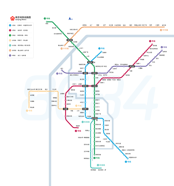 南京地铁最新线路图概览，全面解析城市轨道交通发展脉络