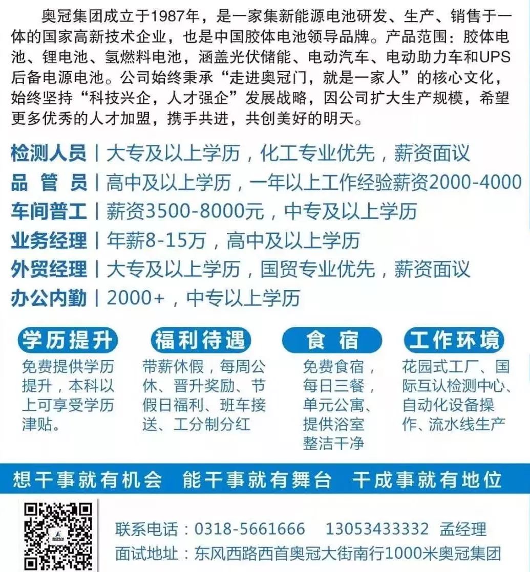 坊子最新招聘信息全面概览