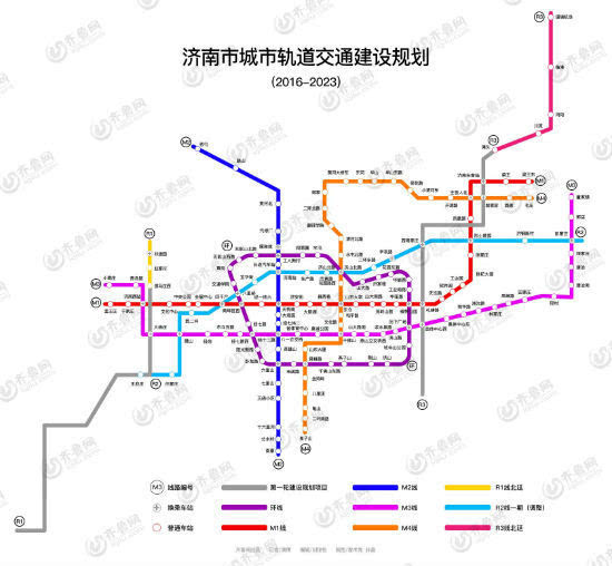 济南地铁线路图最新概览，最新济南地铁线路图解析