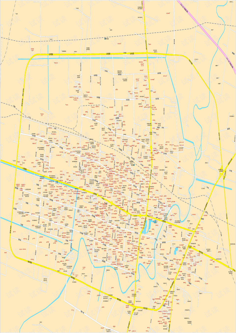 衡水市区最新地图，揭示城市发展的脉络探索